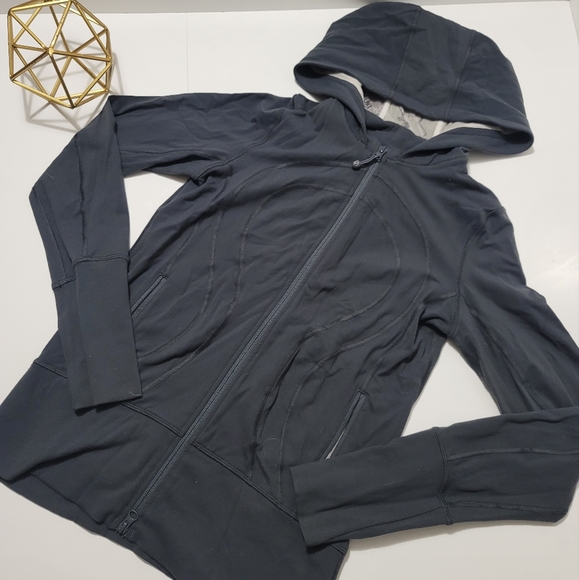 Lululemon Scubba Zipup Hoodie Gray - Picture 1 of 4